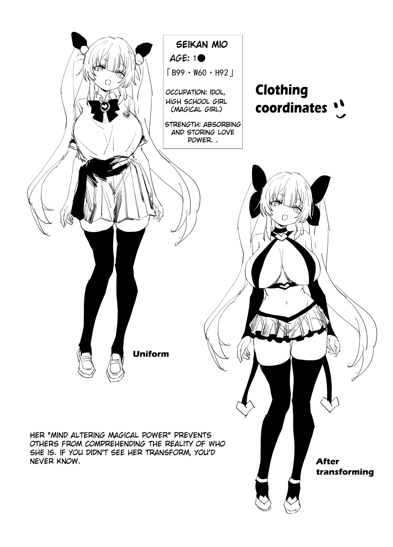 Hentai Manga Comic-Magical Girl Mio-chan is kidnapped and defeated by a bad old man.-Read-28